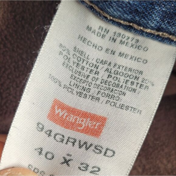 Wrangler Fleece-Lined Authentic Carpenter Jeans 40x32 - Picture 4 of 7